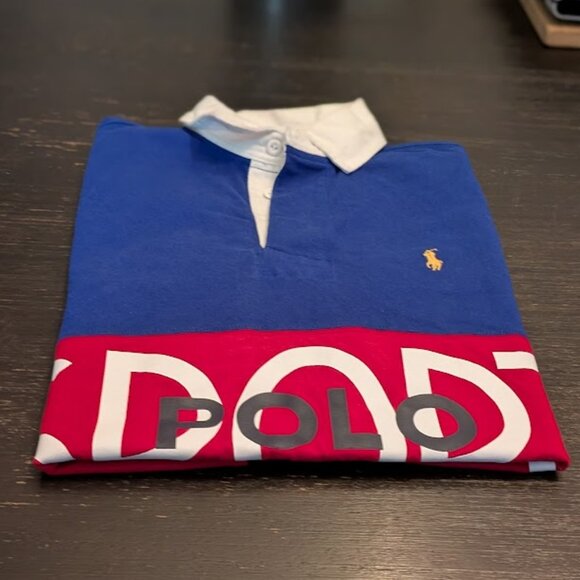 POLO RALPH LAUREN Classic Fit- Polo Rugby Royal Top (Collectible) - Picture 8 of 8